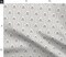 Grey Paisley Leaf Garden Traditional French Block Print Floral Botanical Victorian Granny Chic Medium Scale Custom Printed Fabric by Spoonflower Various Fabrics by the Yard or Fat Quarter